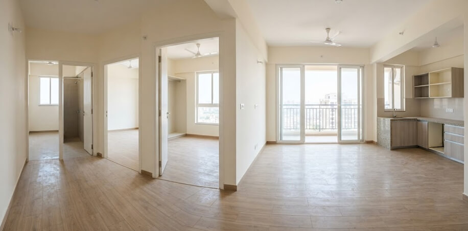 3BHK unfurnished home
